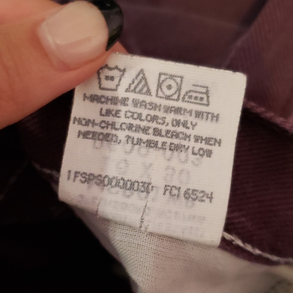 Vintage 80's Wrangler Purple "Mom" Jeans - Picture 13 of 15